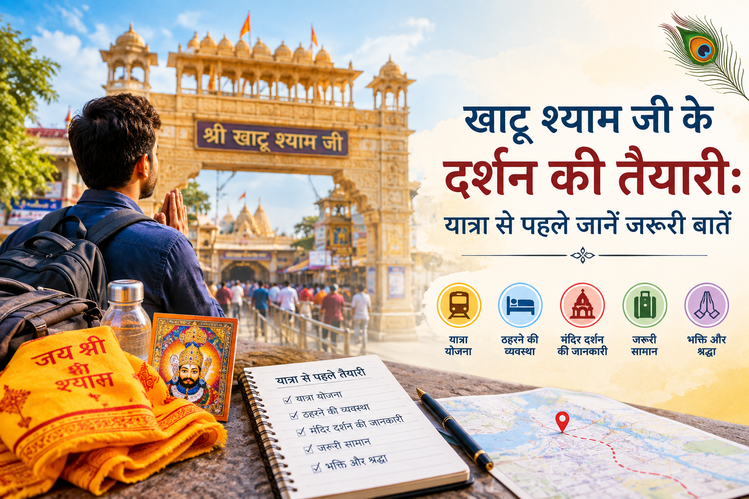 खाटू श्याम जी के दर्शन की तैयारी: यात्रा से पहले जानें जरूरी बातें
